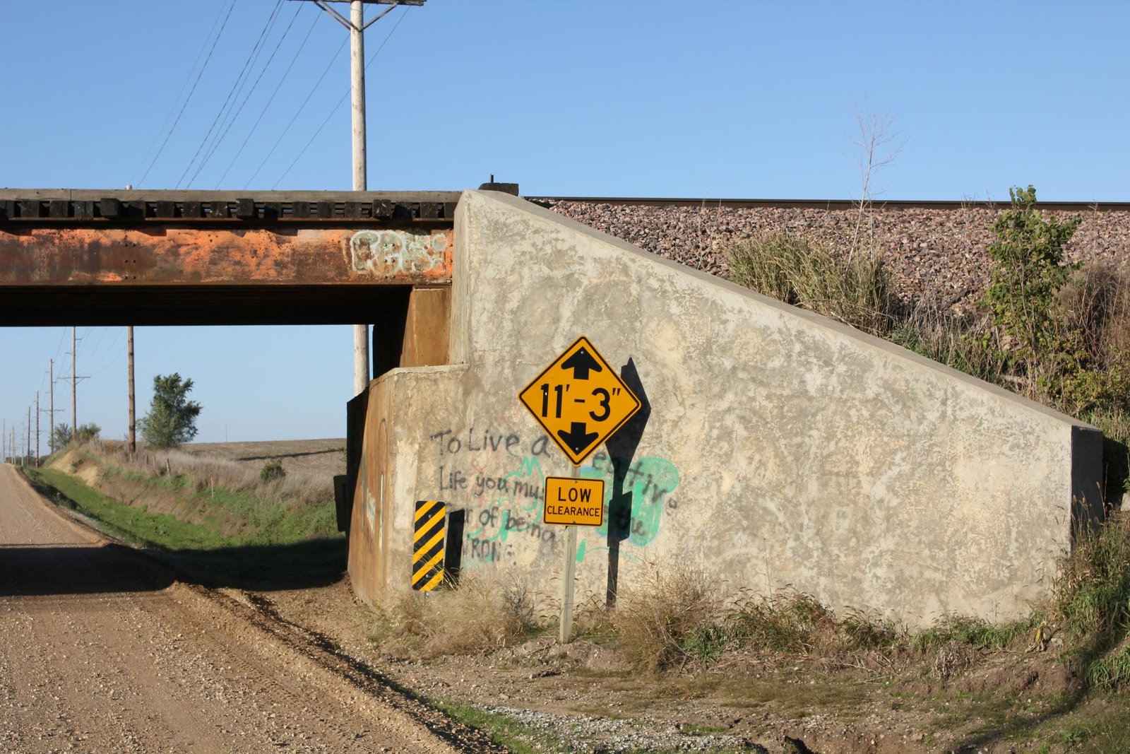 East abutment